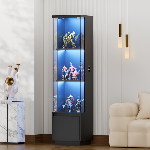 Glasvitrine mit led - mit,