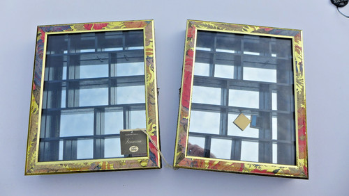 Setzkasten spiegel vitrine - setzkasten,
