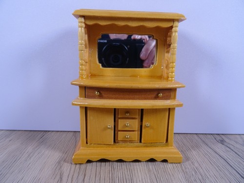 Vintage vitrine anrichte mit - vitrine,