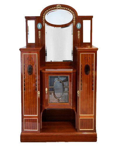 Jugendstil salon vitrine - salon, wien